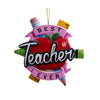 3.5" Best Teacher Ever Ornament