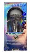Jellyfish Color Changing LED Mood Lamp Bluetooth Speaker 10"