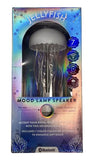 Jellyfish Color Changing LED Mood Lamp Bluetooth Speaker 10"