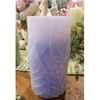 Lavender Leaves Water Fountain Candle with Remote Control