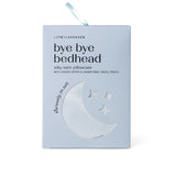 Lemon Lavender Bye Bye Bed Head Blue Silky Satin Pillowcase