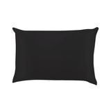 Lemon Lavender Bye Bye Bed Head Charcoal Black Silky Satin Pillowcase