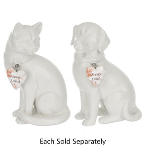 Always Loved Bereavement Cat Dog Figurine 5"