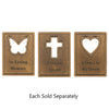 Bereavement In Memory Token on Card, 2"