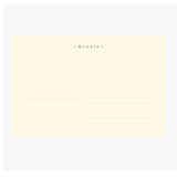Sea Foam Vegan Leather Cover Guest Book 96 Pages