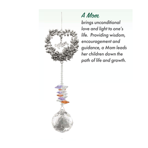 Mom Wishing Thread Eternity Crystal Ball Prism Rainbow Maker