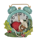 3.1" Forest Critter with Holly Leaves Figurine