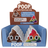 Poop Emoji Tin with Emoticon Vanilla Candy