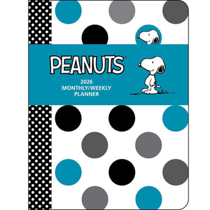 Peanuts 12-Month 2026 Weekly/Monthly Planner Calendar
