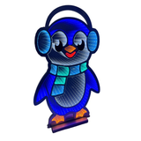 15.3" Polly Penguin Infinity Mirror