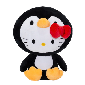 Hello Kitty in Penguin Dress Up Costume Stuffed Animal Plush, 9"