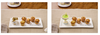 Goodie Grabber Rectangular Platter Tray with Light Up Sitters and Muffins