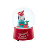 Peanuts© 100mm Musical Snoopy With Presents Water Globe "Wrapped in the Warmth of Christmas" Plays Jingle Bells