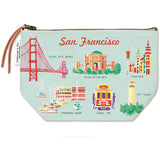 San Francisco Icons Zipper Pouch