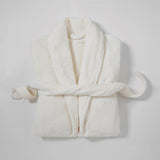 Luxurious Soft Color Velvet Robe in Delicacy Ivory