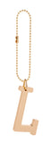 Gold Monogram Anywhere Charm - L