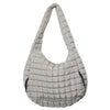 Katydid Oversized Quilted Hobo Tote Bag - Sand