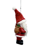 Santa's Nice List Personalized Name Ornament Beginning with Letters N to Z