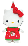 10" Sanrio Hello Kitty in Snowman Outfit Christmas Stuffed Plush