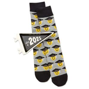 Hallmark Class of 2025 Trinket Tray and Grad Socks Gift Set