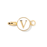 Soul Stacks Charm Collective Letter V Bracelet Charm
