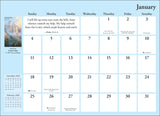 Thomas Kinkade Studios 12-Month 2026 Monthly Pocket Planner Calendar with Scripture