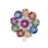 8.5" Retro Multi-Color 10-Light Tree Topper