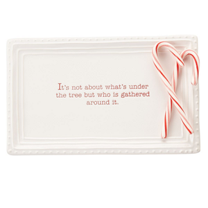 Under The Tree Christmas Treat Serving Tray