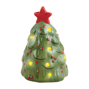 Christmas Tree Light-Up Sitter Figurine