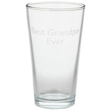 Best Grandpa Ever Pint Glass