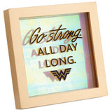 DC Comics™ Wonder Woman 1984™ Strong All Day Long Framed Quote Sign