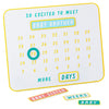 Hallmark So Excited to Meet You Magnetic Baby Countdown Board