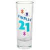 Hallmark Finally 21 Shot Glass, 2 oz.