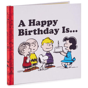 Hallmark Peanuts® A Happy Birthday Is… Book