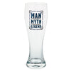 Hallmark Man, Myth, Legend Pilsner Glass, 19.27 oz.
