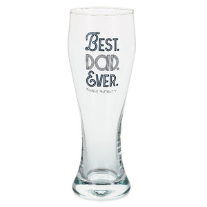 Hallmark Best Dad Ever Pilsner Glass, 19.27 oz.