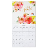 Hallmark His Love Goes on Forever Religious 2022 Wall Calendar, 12-Month