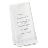 Hallmark DaySpring Candace Cameron Bure Joyful Hearts Tea Towel