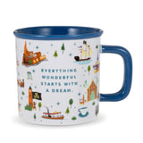 Hallmark Walt Disney World 50th Anniversary Park Attractions Mug, 17 oz.