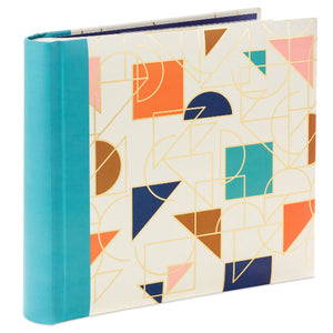 Hallmark Bright Geometric on White Photo Album