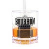 Bourbon Legend Lowball Glass Hallmark Ornament