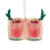 Friends Drink Alike Cocktail Glasses Hallmark Ornament