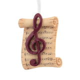 Sheet Music Hallmark Ornament