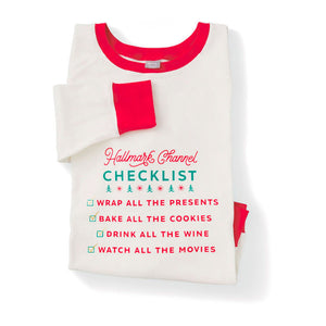 Hallmark Channel Checklist Women's Sweatshirt