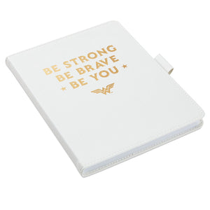 Hallmark DC Comics™ Wonder Woman™ Be Strong Faux Leather Notebook