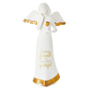 Hallmark A Reason to Be Grateful Friendship Angel Figurine, 8.5"