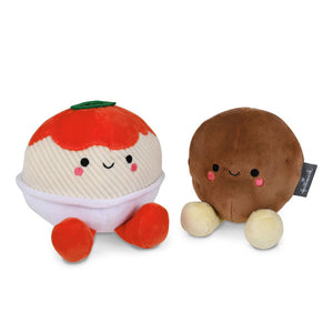 Hallmark Better Together Spaghetti and Meatball Magnetic Plush, 4.75"