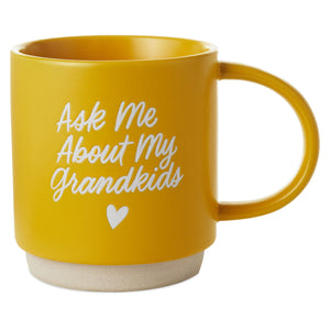 Hallmark Ask Me About My Grandkids Mug, 16 oz.