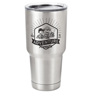 Peanuts® Adventure Awaits Stainless Steel Tumbler, 27 oz.