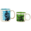 Hallmark Star Wars: The Mandalorian™ and Grogu™ Adult and Child Stacking Mugs, Set of 2